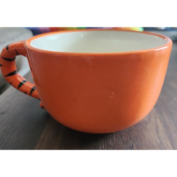 2005 Kellogg Tony the Tiger Orange Coffee Tea Cereal Soup Mug - Picture 2 of 6